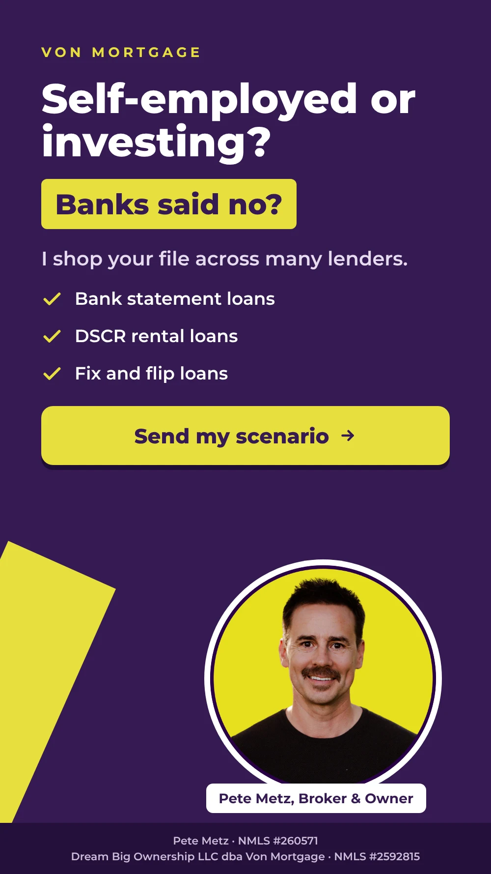Banks Said No - Bank Statement Loan